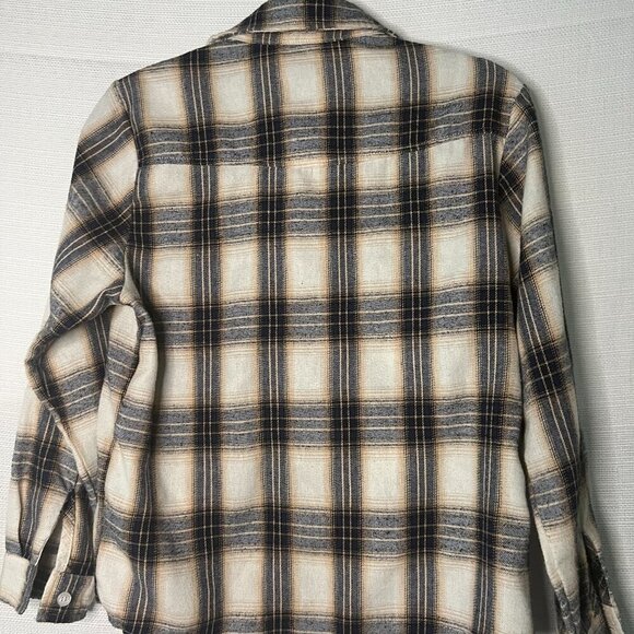Boys Plaid Flannel Button down shirt boys Fall 9-10 year old - 0390 - Picture 5 of 5